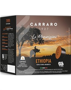 Кофе в капсулах DG Ethiopia 16 капсул Carraro