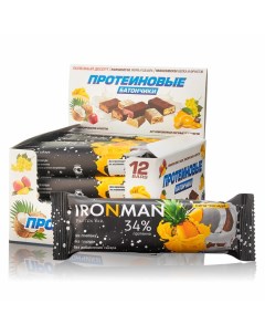 Батончик 32 Protein Bar 12 50 г 12 шт пина колада Ironman