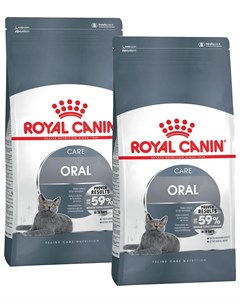 Сухой корм для кошек Oral Care от заболеваний зубов и десен 2 шт по 0 4 кг Royal canin