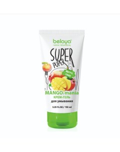Super puper крем гель для умывания mango mania 150мл Belaya