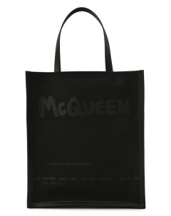 Текстильная сумка шопер Alexander mcqueen