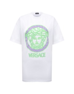 Хлопковая футболка Versace