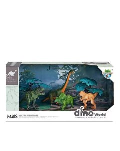 Набор фигурок Динозавры 6 предметов Наша игрушка