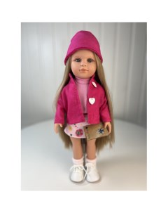 Кукла Нина блондинка в розовой курточке и шапочке 42 см Lamagik s.l.