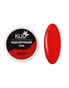 Гель моделирующий Red 15 г Klio professional