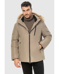 Куртка утепленная зимняя с отделкой из натурального меха Kanzler