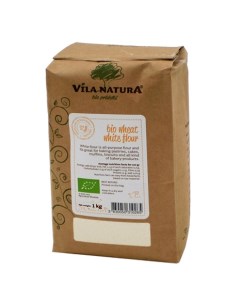 Мука пшеничная Organic жерновая белая экстра 1 кг Vila natura