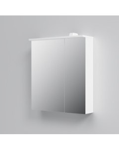 Зеркальный шкаф Spirit 2 0 60 левый с подсветкой белый M70AMCL0601WG Am.pm.