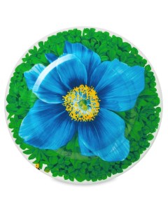 Тарелка десертная Prati Italiani цвет голубой Taitu
