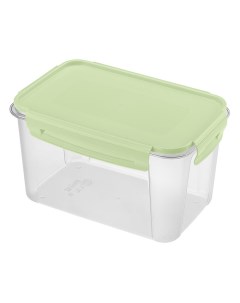 Контейнер для продуктов 1 5 л пластик зеленый Phibo