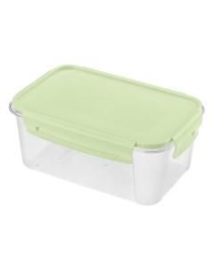 Контейнер для продуктов 1 1 л пластик зеленый Phibo