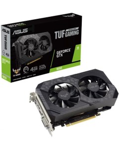 Видеокарта PCI E GeForce GTX 1650 TUF Gaming TUF GTX1650 4GD6 P V2 GAMING 4GB GDDR6 128bit 12nm 1410 Asus