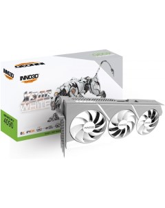 Видеокарта PCI E GeForce RTX 4090 X3 OC WHITE N40903 246XX 18333259 24GB GDDR6X 384bit 5nm 2235 2100 Inno3d