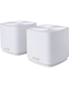 Маршрутизатор 90IG0750 MO3B40 XD5 W 2 PK 2 access point 802 11b g n ac ax 574 1201Mbps 2 4 5 gGz whi Asus