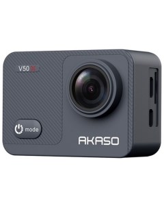 Экшн камера V50X SYYA0022 GY 6G сенсорный экран электронная стабилизация Time Lapse замедленная съем Akaso