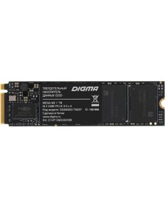 Накопитель SSD M 2 2280 DGSM3001TM23T PCI E 3 0 x4 1Tb Digma
