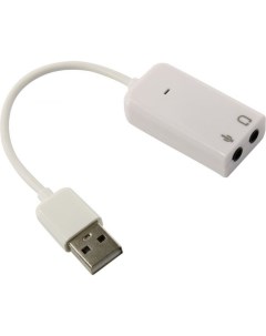 Кабель адаптер EX AU 01S EX294786RUS внешняя звуковая карта для подключения гарнитуры к USB порту 0  Exegate
