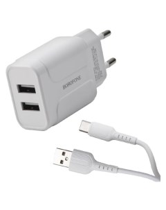 Сетевое зарядное устройство USB Borofone УТ000022871 УТ000022871