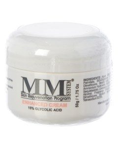 Восстанавливающий крем пилинг для лица с гликолевой кислотой Enhanced Cream 15 Glycolic Acid 50г Mene & moy system