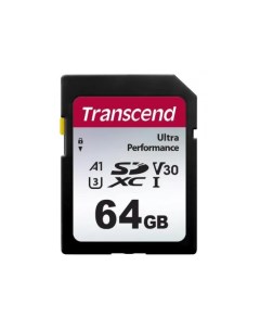 Карта памяти 64Gb Secure Digital XC 340S UHS I U3 V30 A1 TS64GSDC340S Transcend
