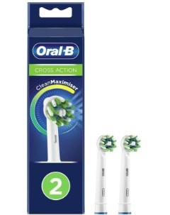 Насадка для зубных щеток Oral B CrossAction EB50RB упак 2шт Braun