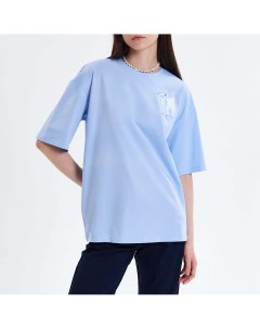 Голубая футболка с козочкой Akhmadullina dreams