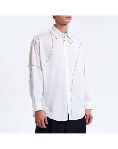 Белая минималистичная рубашка Jnby