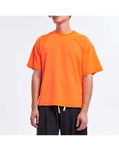 Оранжевая свободная футболка Daniil landar