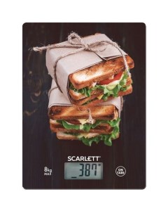 Весы кухонные SC KS57P56 рисунок сэндвичи Scarlett