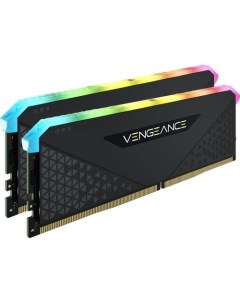 Оперативная память Vengeance RGB CMG16GX4M2E3200C16 DDR4 2x 8ГБ 3200МГц DIMM Ret Corsair