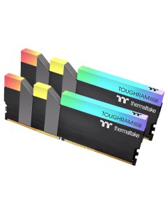 Модуль памяти DIMM 16Gb 2х8Gb DDR4 PC25600 3200MHz Toughram RGB R009D408GX2 3200C16A Thermaltake