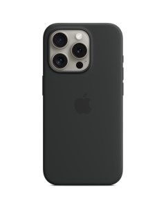 Чехол для iPhone 15 Pro Silicone Case with MagSafe Black Apple