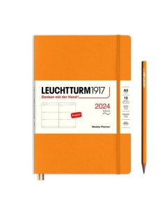 Еженедельник Leuchtturm1917 2024г A5 без расп восходящее солнце