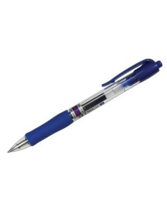 Ручка CEO Jell гелевая автоматическая синяя 0 7 мм грип Crown