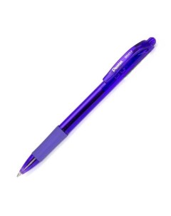 Ручка Fine Line шариковая автоматическая 0 7 мм цвет чернил фиолетовый Pentel