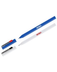 Ручка Ad Astra шариковая синяя 0 7 мм рисунок на корпусе в ассортименте Berlingo