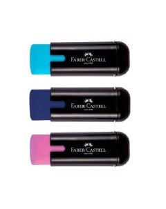 Точилка Faber Castell Combi пластиковая с ластиком 1 отверстие контейнер в ассортименте Faber-castell