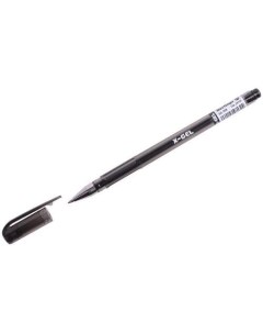 Ручка X Gel гелевая черная 0 5 мм Berlingo