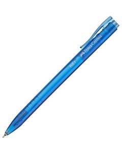 Ручка Faber Castell RX7 шариковая автоматическая 0 7 мм синяя Faber-castell