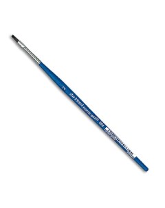 Кисть синтетика 2 плоская Forte Basic 394 короткая ручка Da vinci
