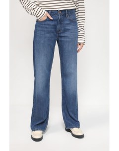 Широкие джинсы с эффектом потертости Pepe jeans