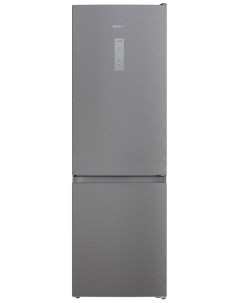 Двухкамерный холодильник HT 5180 MX нержавеющая сталь Hotpoint
