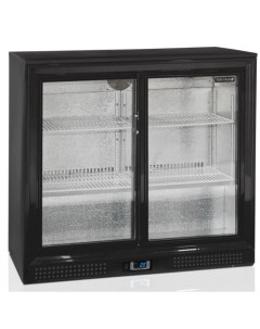 Холодильник барный минибар DB201S черный Tefcold