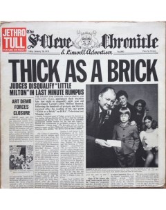 Рок Jethro Tull Thick As A Brick 50th Anniversary Edition Black Vinyl LP Chrysalis catalogue
