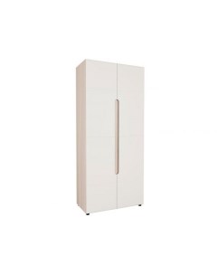 Распашной шкаф Палермо С 207 8 50 см С зеркалом Прямые Белый 100 см Стиль мк