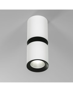 Светильник потолочный светодиодный Kayo 12W 4000К белый черный Elektrostandard