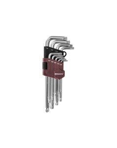Набор имбусовых ключей TORX с центрированным штифм предметов в наборе 9шт S2 сталь ключи имбусовые 9 Thorvik