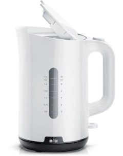 Чайник WK1100WH 1 7л 2200Вт пластик белый 0X21010047 Braun