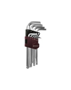 Набор имбусовых шестигранных ключей предметов в наборе 10шт CrV ключи имбусовые 10шт пластиковый дер Thorvik