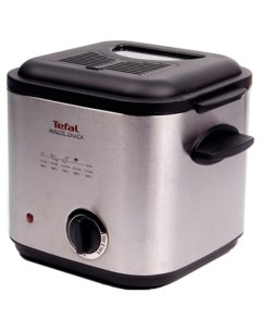 Фритюрница Minifryer FF 1 кВт 1 л черный серебристый 7211002133 Tefal